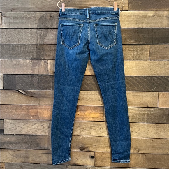 MOTHER Denim Women's The Looker Skinny Jeans in Flowers From the Storm Size 27 - Picture 4 of 9